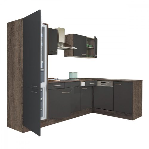 Yorki 280 sarok konyhabútor alulfagyasztós hűtős kivitelben