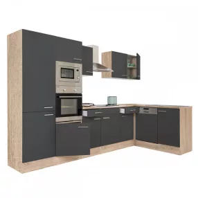   Yorki 340 sarok konyhabútor sütős és mikrohullámű sütős kivitelben