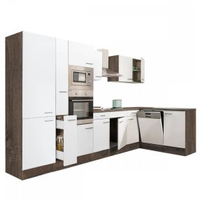   Yorki 370 sarok konyhabútor sütős és mikrohullámű sütős kivitelben