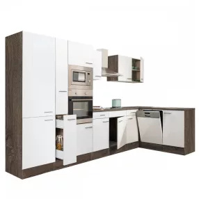   Yorki 370 sarok konyhabútor sütős és mikrohullámű sütős kivitelben