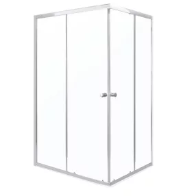 OLGA SQ 90x80 szögletes zuhanykabin zuhanytálca nélkül