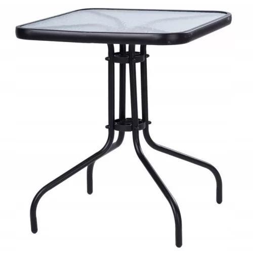 60 cm-es szögletes kerti asztal