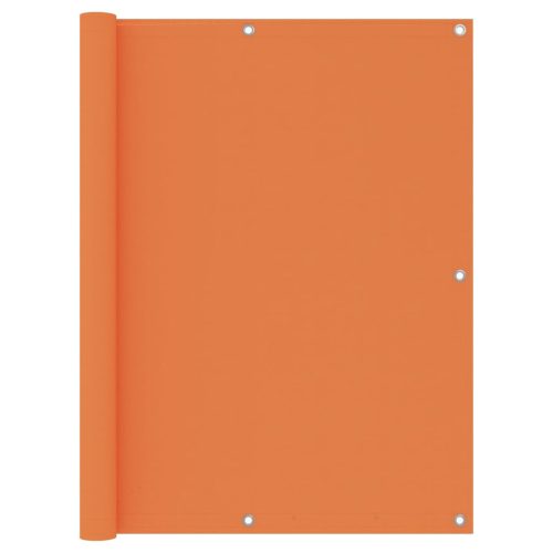  narancssárga oxford-szövet erkélynapellenző 120 x 600 cm
