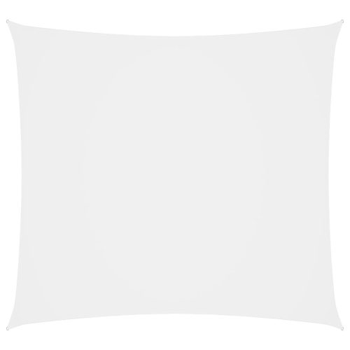 fehér négyzet alakú oxford-szövet napvitorla 2 x 2 m