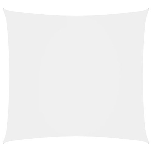 fehér négyzet alakú oxford-szövet napvitorla 3 x 3 m