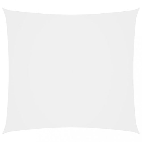 fehér négyzet alakú oxford-szövet napvitorla 4 x 4 m