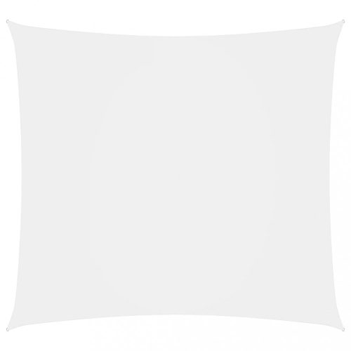 fehér téglalap alakú oxford-szövet napvitorla 2 x 2,5 m