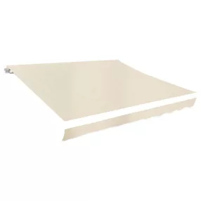   krémszínű vászon napellenző ponyva 4 x 3 m (a váz nem tartozék)