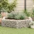 vidaXL hatszögletű gabion magaságyás 200 x 173 x 40 cm