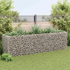 acél gabion magaságyás 360 x 90 x 100 cm