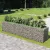 horganyozott acél gabion magaságyás 450 x 90 x 100 cm