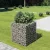 horganyzott acél gabion magaságyás 90 x 90 x 100 cm