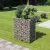 horganyzott acél gabion magaságyás 90 x 50 x 100 cm