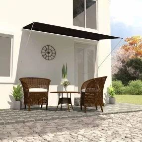   vidaXL feltekerhető antracitszürke napellenző 250 x 150 cm