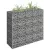 horganyzott acél gabion magaságyás 90 x 30 x 90 cm