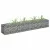 horganyzott acél gabion magaságyás 180 x 30 x 30 cm