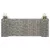 vidaXL H alakú acéldrót virágtartó gabion 260 x 40 x 100 cm