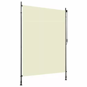 krémszínű kültéri roló 150 x 270 cm
