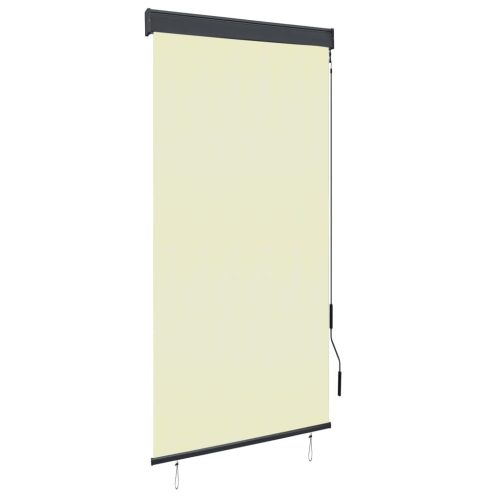 krémszínű kültéri roló 100 x 250 cm