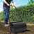 fekete gyephenger 63 cm 50 L