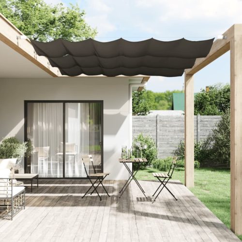 antracitszürke oxford-szövet függőleges napellenző 60 x 270 cm
