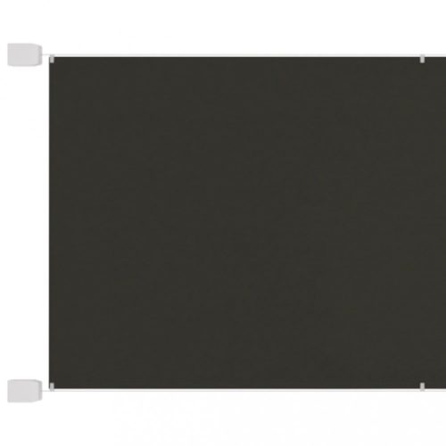 Antracitszürke oxford szövet függőleges napellenző 60 x 600 cm