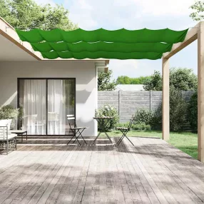   világoszöld oxford-szövet függőleges napellenző 60 x 1000 cm