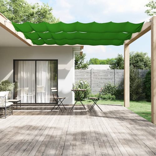 világoszöld oxford-szövet függőleges napellenző 100 x 1000 cm