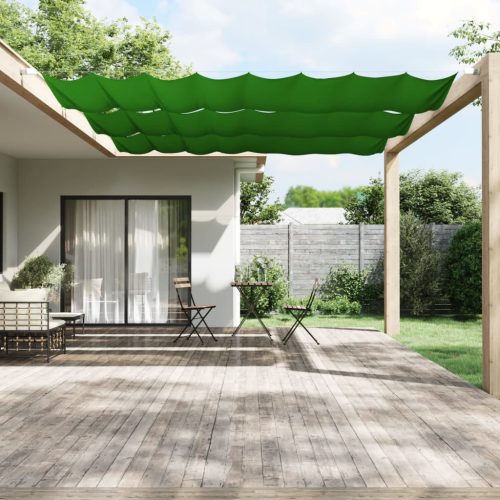 világoszöld oxford-szövet függőleges napellenző 140 x 600 cm