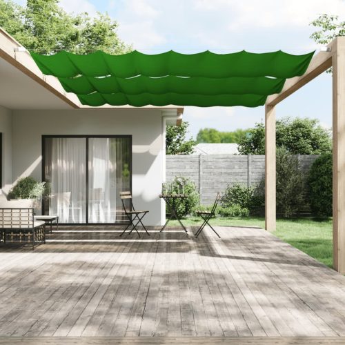 világoszöld oxford-szövet függőleges napellenző 140 x 800 cm