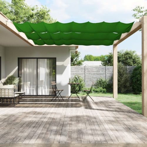 világoszöld oxford-szövet függőleges napellenző 180 x 600 cm