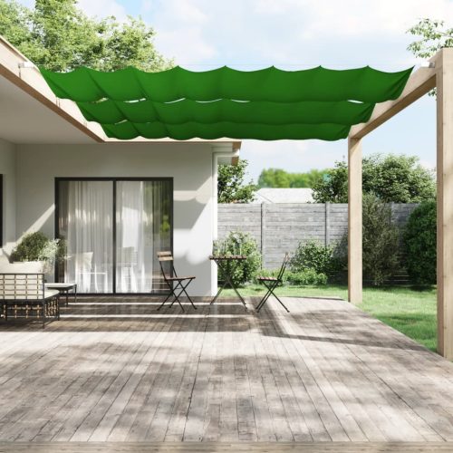 világoszöld oxford-szövet függőleges napellenző 180 x 1000 cm