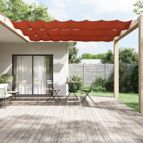 terrakotta oxford szövet függőleges napellenző 60 x 600 cm