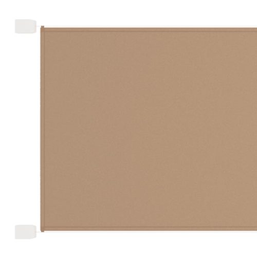 bézs oxford-szövet függőleges napellenző 60 x 270 cm