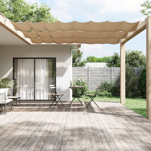 tópszínű oxford-szövet függőleges napellenző 60 x 1000 cm
