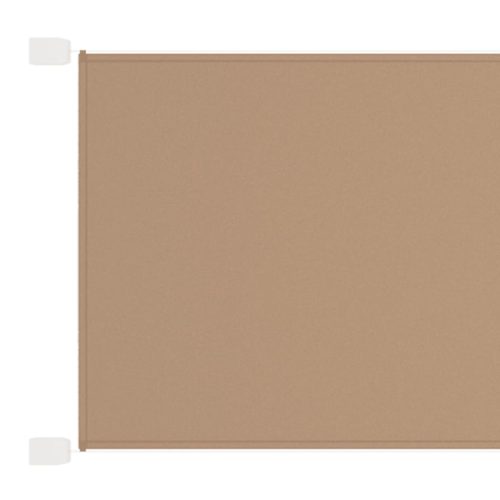  tópszínű oxford-szövet függőleges napellenző 100 x 1200 cm