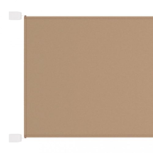 Bézs oxford-szövet függőleges napellenző 300 x 270 cm