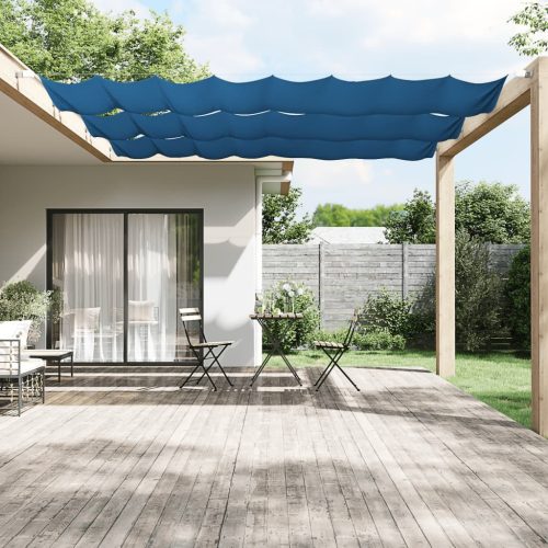 kék oxford-szövet függőleges napellenző 100x600 cm