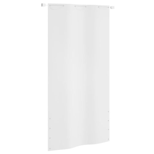 Fehér oxford-szövet erkélyparaván 120 x 240 cm