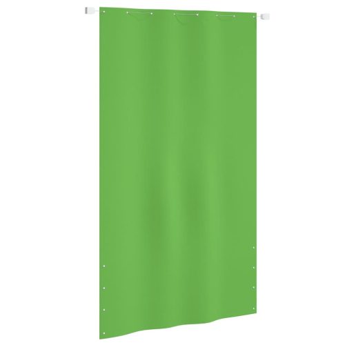 világoszöld oxford-szövet erkélyparaván 140 x 240 cm
