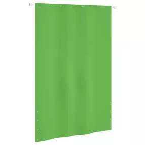 világoszöld oxford-szövet erkélyparaván 160 x 240 cm