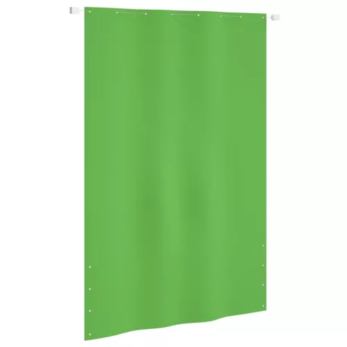 világoszöld oxford-szövet erkélyparaván 160 x 240 cm