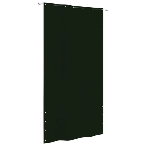 sötétzöld oxford-szövet erkélyparaván 140 x 240 cm