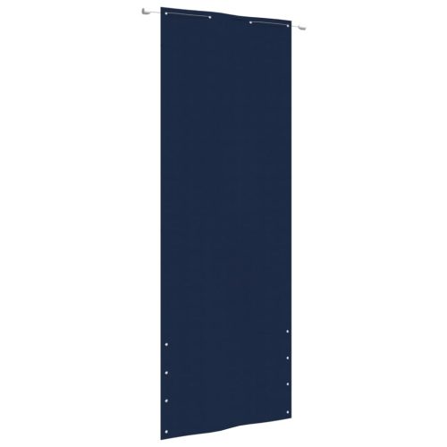 kék oxford-szövet erkélyparaván 80 x 240 cm