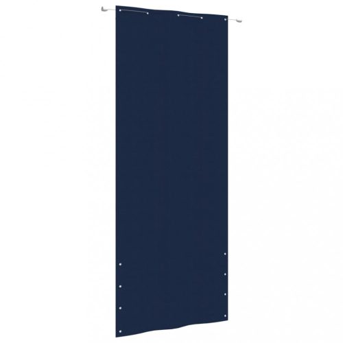 Kék oxford-szövet erkélyparaván 100 x 240 cm