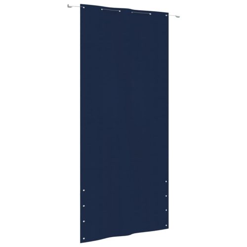 kék oxford-szövet erkélyparaván 120 x 240 cm