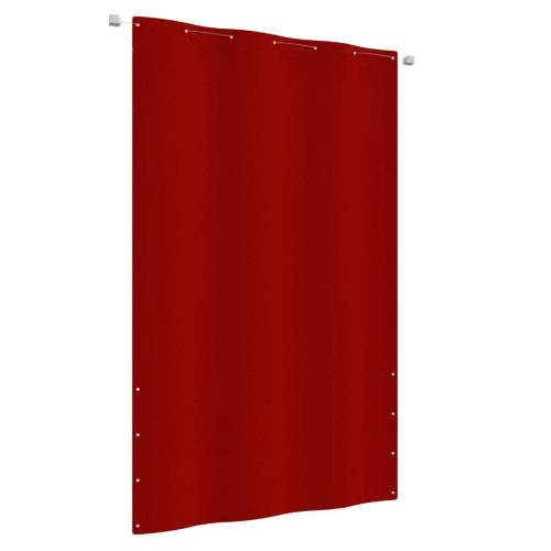 piros oxford-szövet erkélyparaván 140 x 240 cm