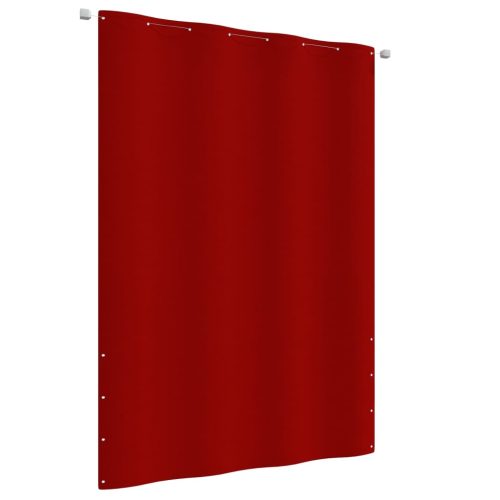 piros oxford-szövet erkélyparaván 160 x 240 cm