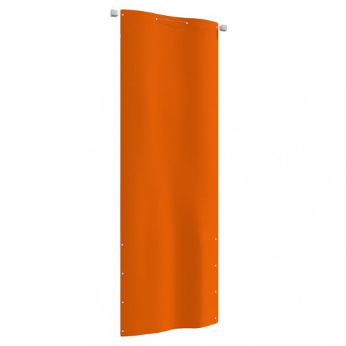 Narancssárga oxford-szövet erkélyparaván 80 x 240 cm