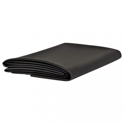 fekete PVC tófólia 1 x 6 m 0,5 mm